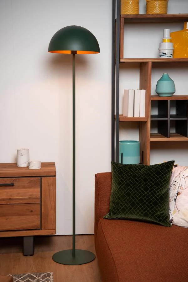 Lucide SIEMON - Vloerlamp - Ø 35 cm - 1xE27 - Groen - sfeer 2